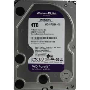 HIKVISION WD WD40PURX-78 HDD 4TB 64MB